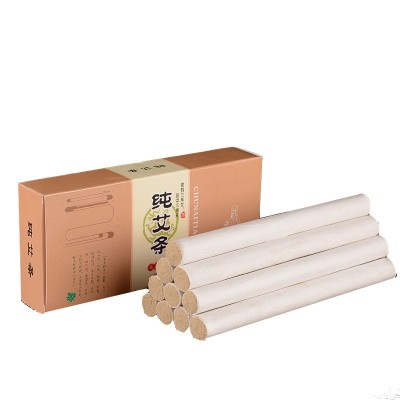 厂家批发艾灸艾条 艾绒手工卷制八年陈艾条艾灸条图5