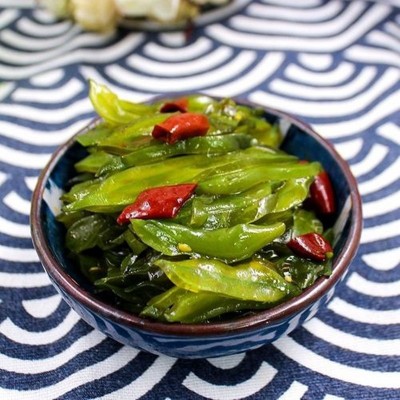 12袋*400克包邮 开袋即食下粥下饭凉菜日式海藻沙拉酸甜口裙带菜图3
