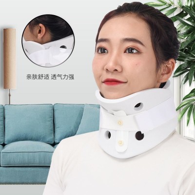 护颈颈部固定器颈部围领高分子颈托成人颈椎牵引固定器泡沫型图3