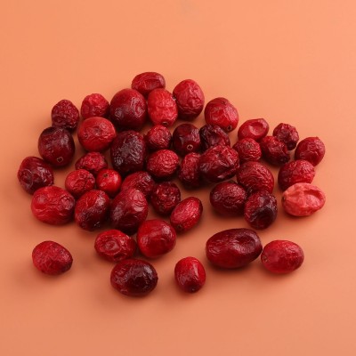 源头厂家FD冻干蔓越莓整粒健康零食烘焙原料散装批发蔓越莓干图3