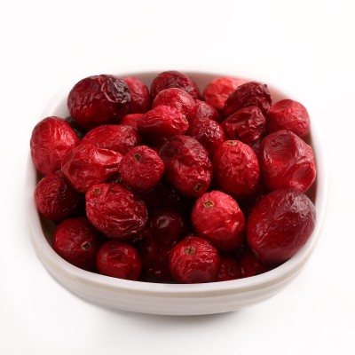 源头厂家FD冻干蔓越莓整粒健康零食烘焙原料散装批发蔓越莓干图5