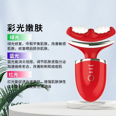 跨境专供美颈仪颈部护理按摩仪提拉紧致淡化颈纹去法令纹美容仪图4