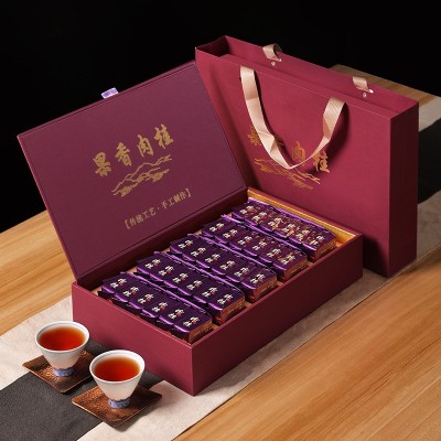 武夷山岩茶大红袍茶叶礼盒装送礼肉桂岩茶乌龙茶特级红茶茶叶批发图4