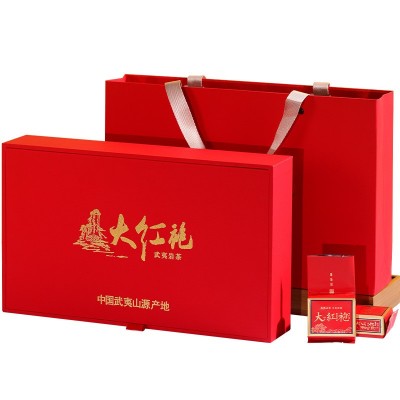 武夷山岩茶大红袍茶叶礼盒装送礼肉桂岩茶乌龙茶特级红茶茶叶批发图5