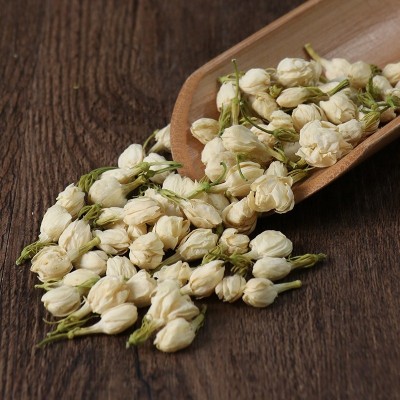 散装茉莉花茶批发 广西新货茉莉干花蕾白色茉莉干花草茶大货批发图2