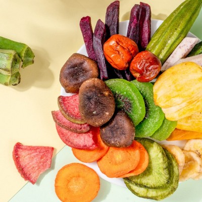 雅集 什锦果蔬脆 综合混合装 蔬菜干 果干 低温熟化 美味网红零食图2