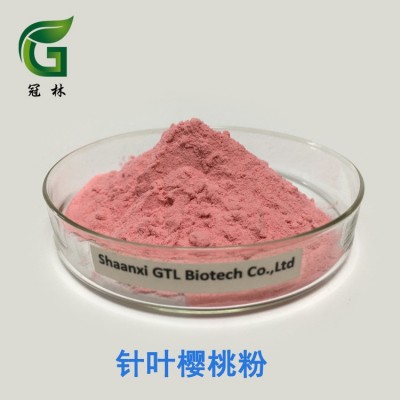 针叶樱桃果粉 水溶性针叶樱桃果汁粉 固体饮料原料图1