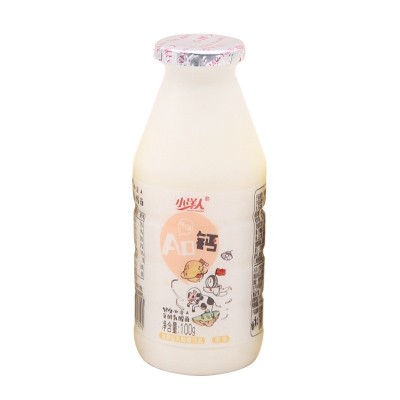 小洋人AD钙奶100g*20瓶早餐发酵型乳酸菌饮料塑封整箱图3