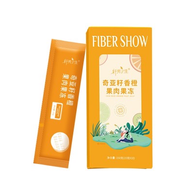 奇亚籽香橙益生元果冻果蔬酵素益生菌果味酵素果冻孝素加强版现货图5