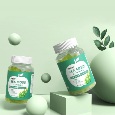 跨境外贸 海苔软糖sea moss gummies海藻软糖图4