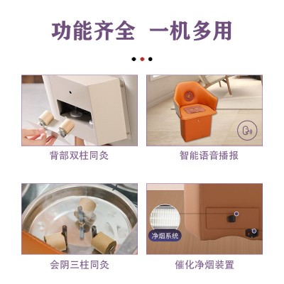 艾灸机器美容院专用一体机做理疗家用熏蒸发汗坐式艾灸仪智能座椅图2