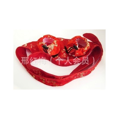 随身灸布套布袋系列两联两罐温灸盒布袋艾灸盒布套绸缎图3