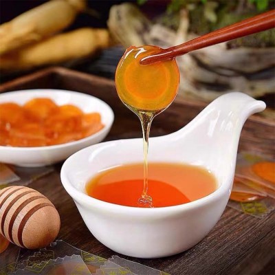 吉林厂家批发长白山鲜人参蜜片开袋即食礼盒礼品散装特产鲜参蜜片图3