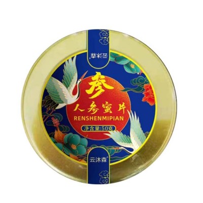吉林厂家批发长白山鲜人参蜜片开袋即食礼盒礼品散装特产鲜参蜜片