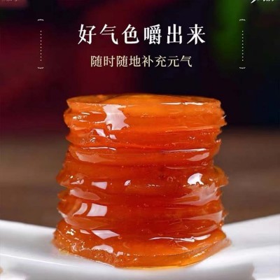 吉林厂家批发50吨现货 大片长白山鲜人参蜜片 3.0cm罐装人参蜜片图2