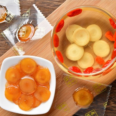 长白山人参蜜片160g 东北特产蜂蜜参片 独立包装红参片即食人参片图2