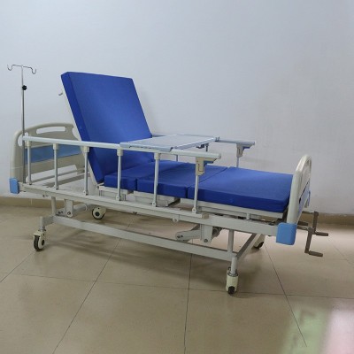 家用多功能医疗升降老人医用床翻身医院病床带便孔瘫痪病人护理床图3