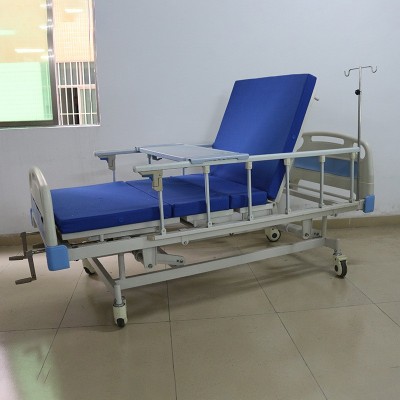 家用多功能医疗升降老人医用床翻身医院病床带便孔瘫痪病人护理床图2
