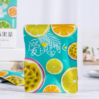 柠檬百香果茶 金桔柠檬百香果茶 冻干青桔百香果网红冷泡茶图2