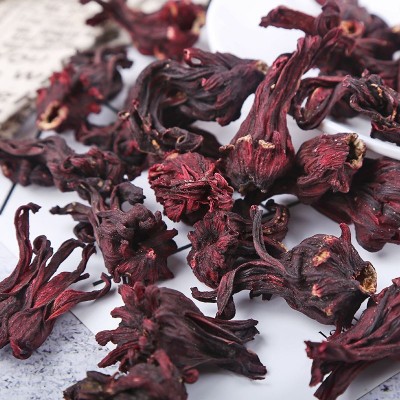 厂家批发云南新货洛神花 源头直供散装干玫瑰茄 酸梅汤原料洛神花图2