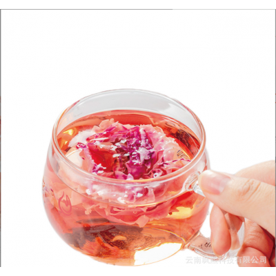 墨红玫瑰花茶大朵玫瑰花冠500克净重云南整朵玫瑰干花茶图5