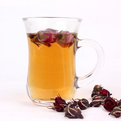 金边玫瑰花云南干玫瑰茶500g散装玫瑰花干花蕾泡水喝一斤图2