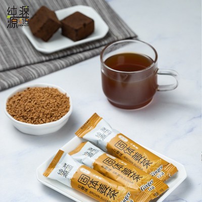 纯源红糖姜茶10g×15袋/盒速溶姜汤女生大姨妈便携小袋经期驱寒图5