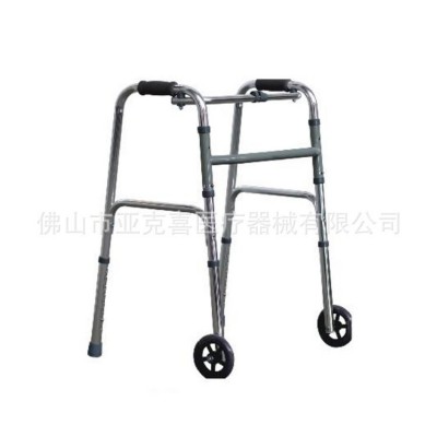 老人残疾人高位助行器 加厚材质电镀助行器 高位助行器带座板图5