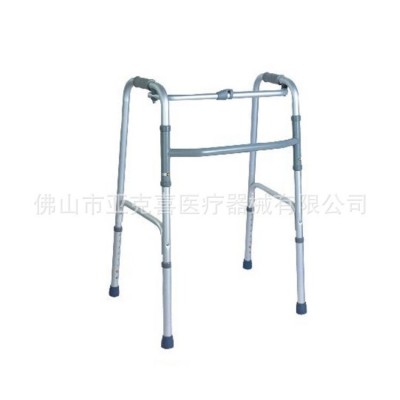 老人残疾人高位助行器 加厚材质电镀助行器 高位助行器带座板图4