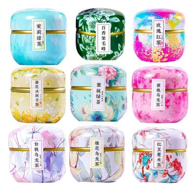 蜜桃白桃乌龙茶 玫瑰茉莉绿茶 罐装花果茶 网红伴手礼品三角包茶图5
