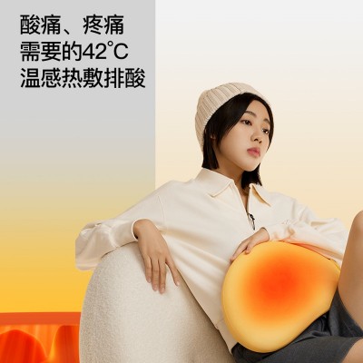 PGG腰部按摩器 家用热敷腰靠垫腰痛神器颈部多功能揉捏腰椎按摩仪图2