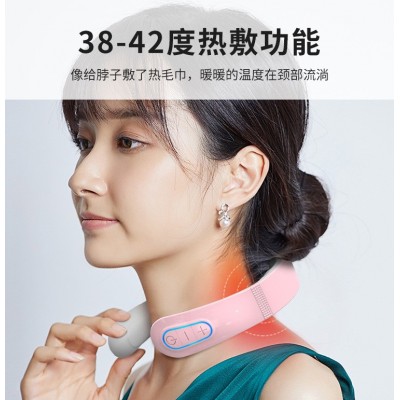 厂家直发颈椎按摩仪颈椎按摩器脖子振动护颈仪肩颈加热跨境优品图3