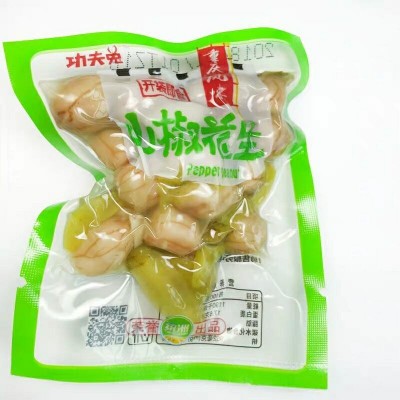 功夫兔泡椒花生重庆正宗特产下酒菜山椒卤味水煮花生零食图2