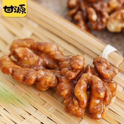 甘源牌蜂蜜琥珀核桃仁75g去壳补充熟制坚果即食炒货独立小包图3