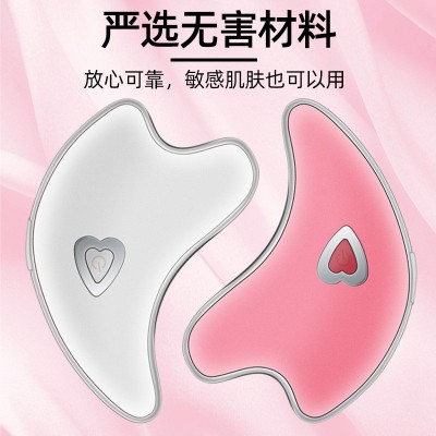 电动脸部按摩仪家用微电流拔筋充电便携按摩仪器导入小海豚 美容仪图3