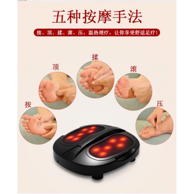 亚马逊按摩足疗仪脚底按摩器车载家用足底加热智能揉捏脚部足疗机图5