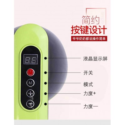 出口按摩棒推脂机按摩仪地推家用甩脂按摩器腹部背部肩颈美体仪图2