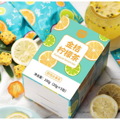 养生代用茶贴牌 小罐装袋泡茶代加工 万花草金桔柠檬茶厂家定制批发图4