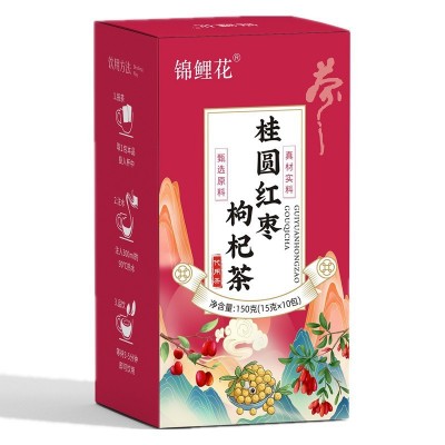 桂圆红枣枸杞组合花茶伴手礼女人气血姜枣养生茶大姨妈红糖姜茶图5