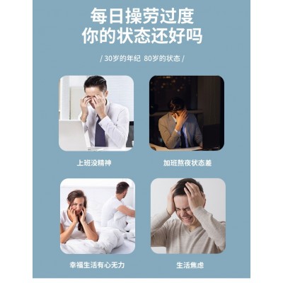 人参五宝茶180克滋补男士虚恢复组合养生茶小罐装【爆款】图2