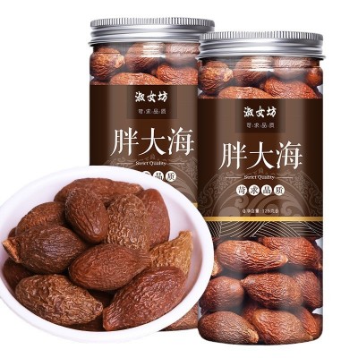 精选胖大海罗汉果批发厂家直供花草茶长圆果胖大海茶罐装OEM代发图5