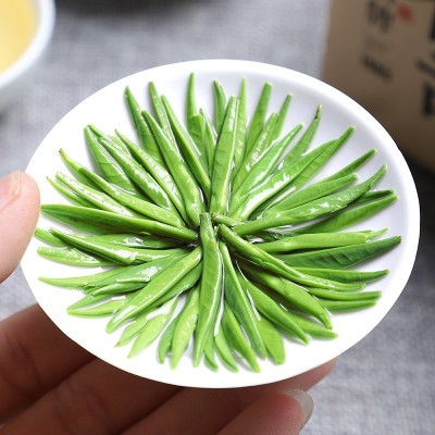 新茶2022雀舌茶叶绿茶明前当季浓香型四川湄贵州潭翠芽散袋装绿茶图5