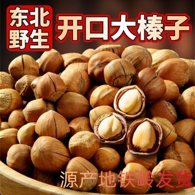 东北特产 榛子 开口榛子 大榛子 铁岭榛子 坚果干货手拍榛子 500g图5