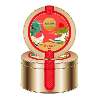 精亿吉林长白山特产鲜参蜜片礼盒装开袋即食鲜参切片泡水现货批发图2