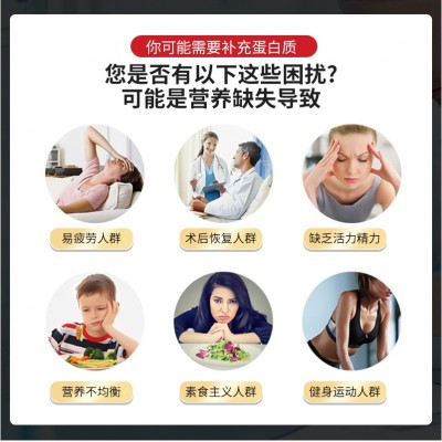 现货供应食品级营养强化健身运动固体饮料 成人浓缩乳清蛋白质粉图4