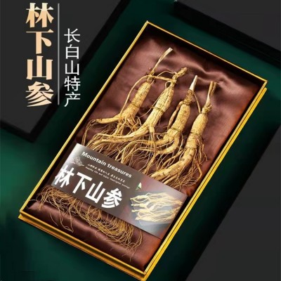 长白山人参干货林下参东北非野山参生晒参人参新鲜人参正品泡酒