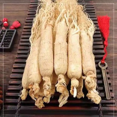 批发东北吉林长白山人参 干货圆参滋补白参整枝生晒参煲汤泡酒料