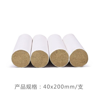 南阳手工艾条40*200mm艾绒厂家直售批发艾灸馆供货艾柱图2