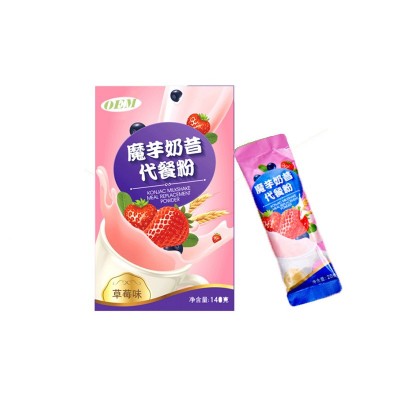 魔芋奶昔代餐粉 酵素粉 益生菌粉 固体饮料 奇亚籽代餐粉亚欧精方图5