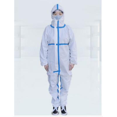 富朗医疗隔离衣隔离服一次性防护服连体式防护全身带帽工作服图5